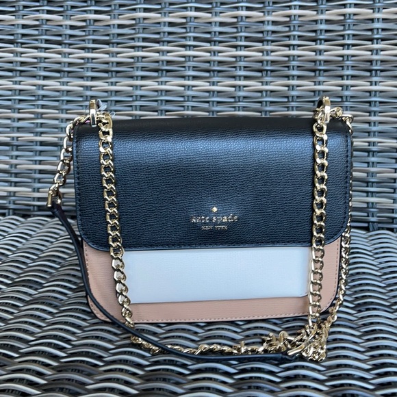 Kate Spade Remi Colorblock Flap Chain Crossbody - Picture 2 of 16